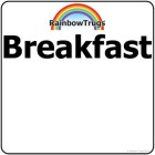 Trug-Lid BREAKFAST Label