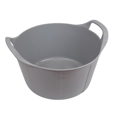 thumbnail interactive-video image 1 of 10L Flexi Heavy-Duty Plastic Storage Tub | Multi-Purpose Bucket Bin For Home, Garden, Or Garage 1 of 5