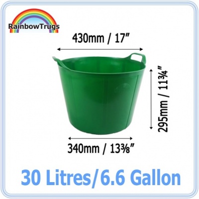 30 Litre Rainbow Trug - BUTTERCUP YELLOW