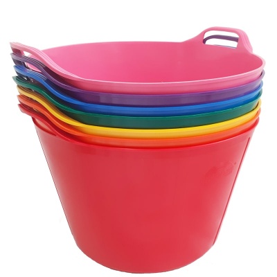 45 Litre Rainbow Trug - Pack of 7 Rainbow Colours