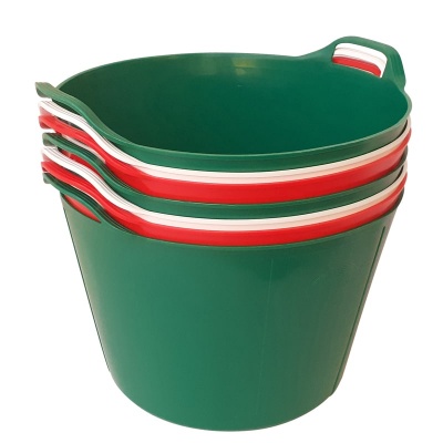 30 Litre Rainbow Trug - Pack of 7 Christmas Colours