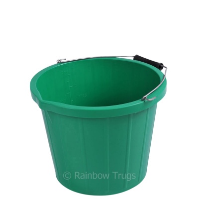 Coloured 3 Gallon Bucket - GREEN