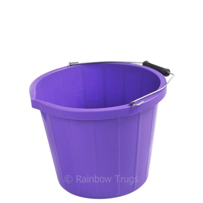 Coloured 3 Gallon Bucket - PURPLE