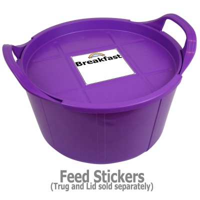 Trug-Lid BREAKFAST Label