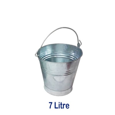 Galvanized Bucket 7 Litre