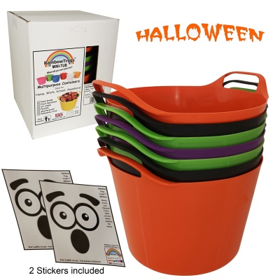 Rainbow Trug Mini-Tub Halloween Collection