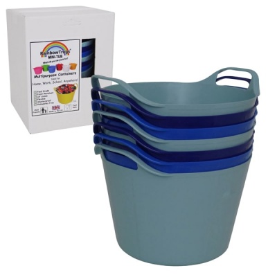 Rainbow Trug Mini-Tub SHADES OF BLUE Collection