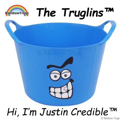 Truglin™ Justin Credible (Small) Die-cut Sticker Set