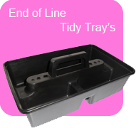 Black Tote Tidy Tray